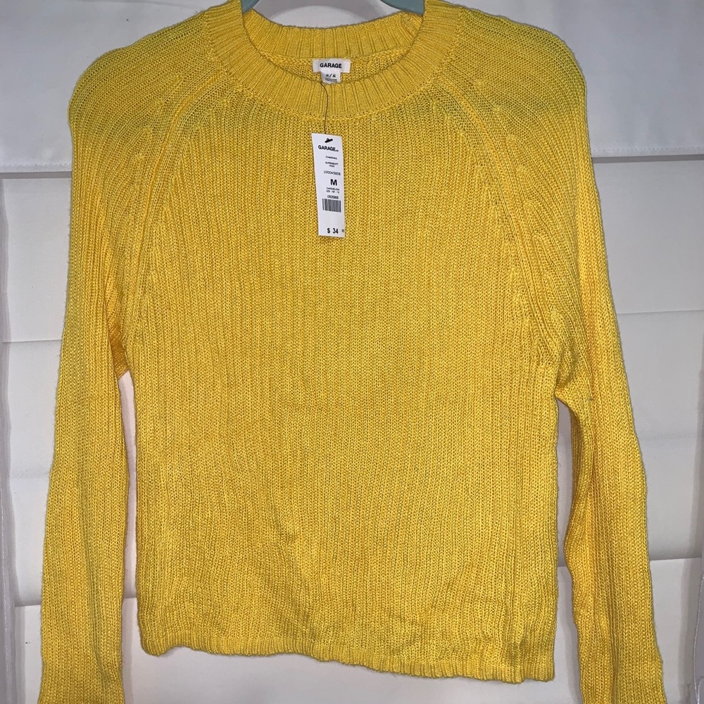 Garage Yellow Sweater